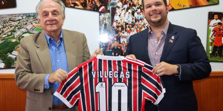Diputado Jorge Villegas propone equipos de futbol de São Paulo se instalen en República Dominicano.