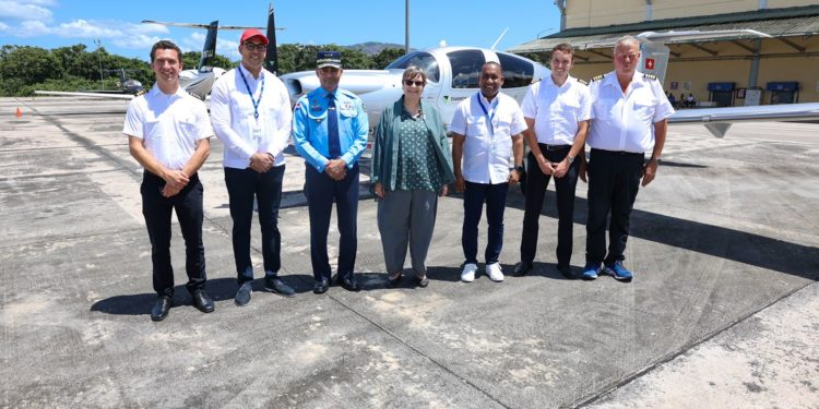 Departamento Aeroportuario recibe vuelo mundial que llega a RD promoviendo combustible sostenible de aviación