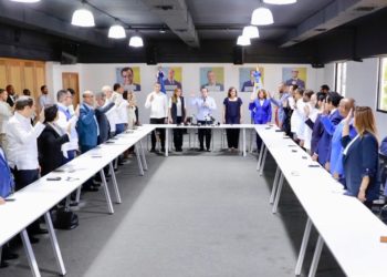 PRM juramenta sus nuevos secretarios nacionales y directores departamentales