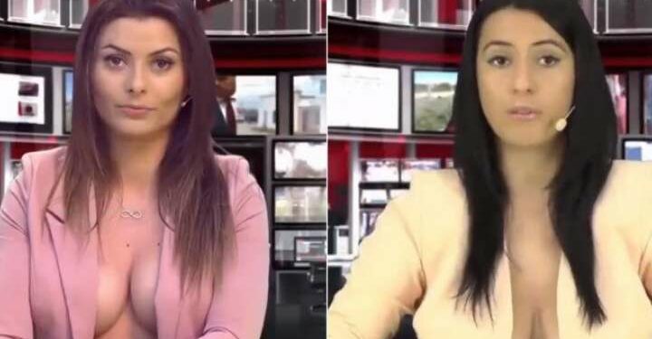 Noticiero de TV en Albania atrae audiencia con presentadoras semidesnudas
