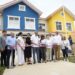 El presidente Luis Abinader y su esposa Raquel Arbaje inauguran un nuevo CAIPI en el ensanche Espaillat, Santiago