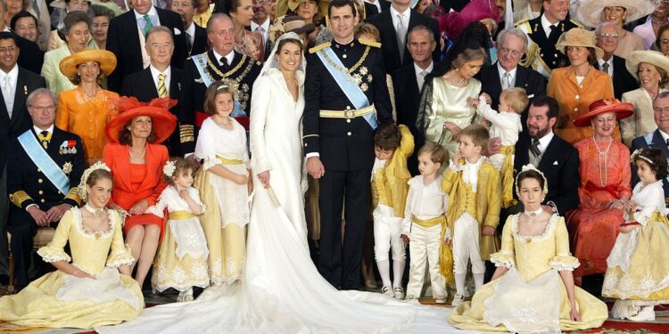 Sorprensa por  una supuesta infidelidad en el seno de la realeza española