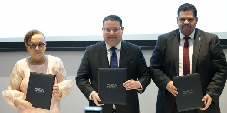 Escuela Nacional de la Judicatura, Ministerio Público y DGA trabajarán juntos en capacitación de fiscales, jueces y procuradores