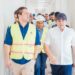 Ministros Carlos Bonilla y José Paliza supervisan avances de construcción del Hospital San Vicente de Paúl en SFM